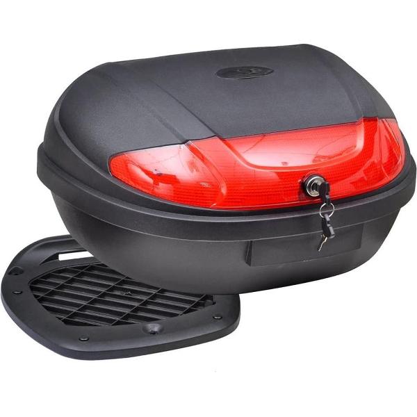 Topkoffer voor motorfietsen 72 L voor 2 helmen