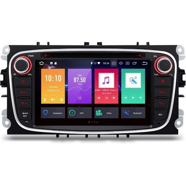 FORD Android 8.0 Octa Core 4 GB RAM + 32 GB ROM Multimedia DVD-speler met 7 ” Scherm