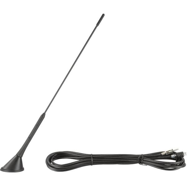 Calearo Dakantenne AM / FM 60 ° helling passief Incl. kabel