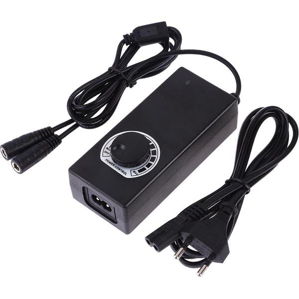 PULUZ constante stroom LED-voeding Voedingsadapter voor 60cm studiotent, AC 100-240V naar DC 12V 3A (EU-stekker)