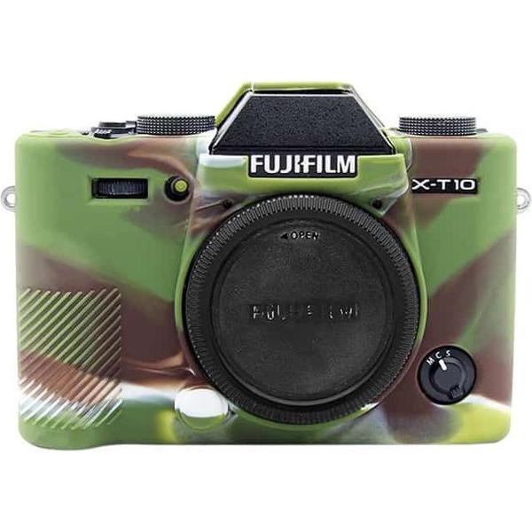 PULUZ zachte siliconen beschermhoes voor FUJIFILM XT10 (camouflage)