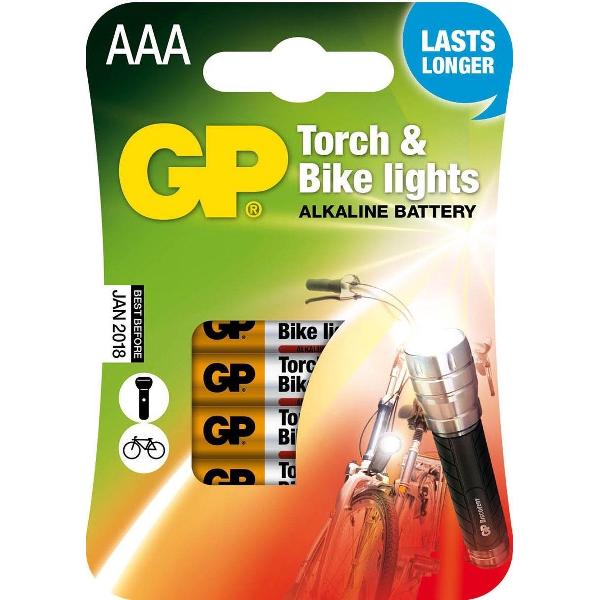 GP AAA Zaklamp & Fietslamp Batterijen