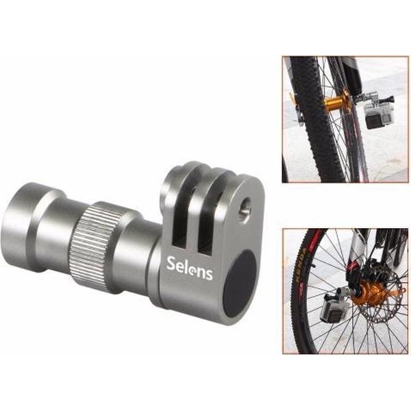 Fietswielnaafbeugel voor GoPro, Xiaomi Yi, Sjcam Action Camera