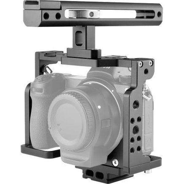 YELANGU C15-B YLG0711A-A Videocamera Kooistabilisator met handvat voor Nikon Z6 / Z7 (zwart)