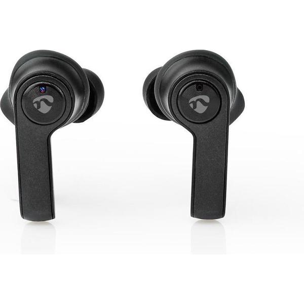 Nedis HPBT5053BK Volledig Draadloze Bluetooth® Oordopjes 3.5 Uur Afspeeltijd Charging Case Zwart