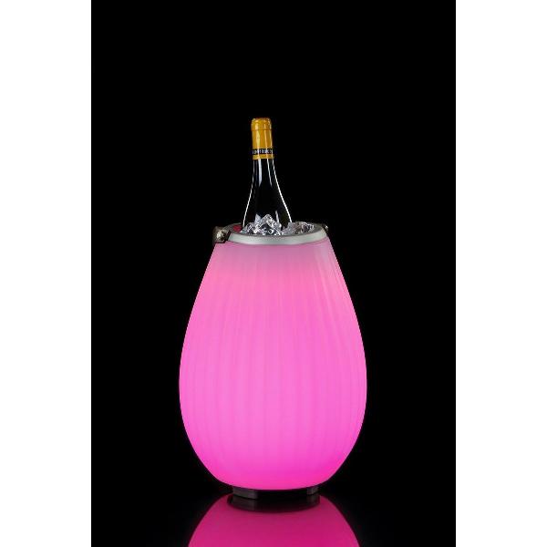 JOOULY 35 - LED-lamp 4 kleurwisselende varianten - 9 verschillende lichtkleuren - Bluetooth-speaker