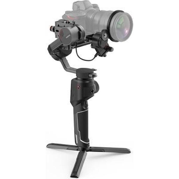 MOZA AirCross 2 standaard 3-assige handheld gimbal-stabilisator voor DSLR-camera, belasting: 3,2 kg (zwart)