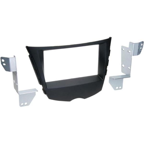 2-DIN paneel Hyundai Veloster 2011- donker grijs