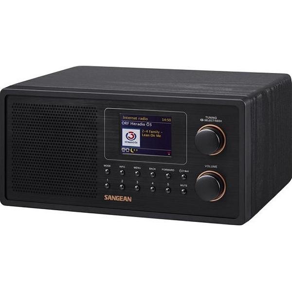 Sangean WFR-30 Internetradio met DAB+ - WiFi - Aux-In - Zwart