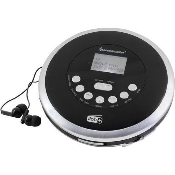 Soundmaster CD9290SW Portable CD/MP3-speler met DAB+ radio en oplaadbare batterij