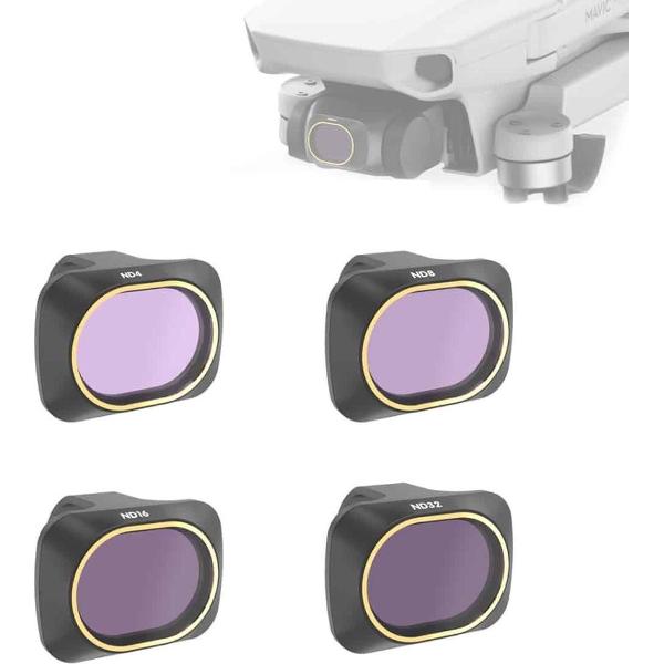 JSR Drone 4 in 1 ND4 + ND8 + ND16 + ND32 Lens Neutral Density Filter voor DJI MAVIC mini