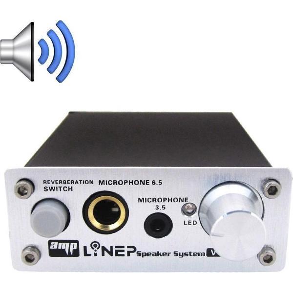A907 Professionele Twee-kanaals microfoon versterker Dual microfoon Reverb