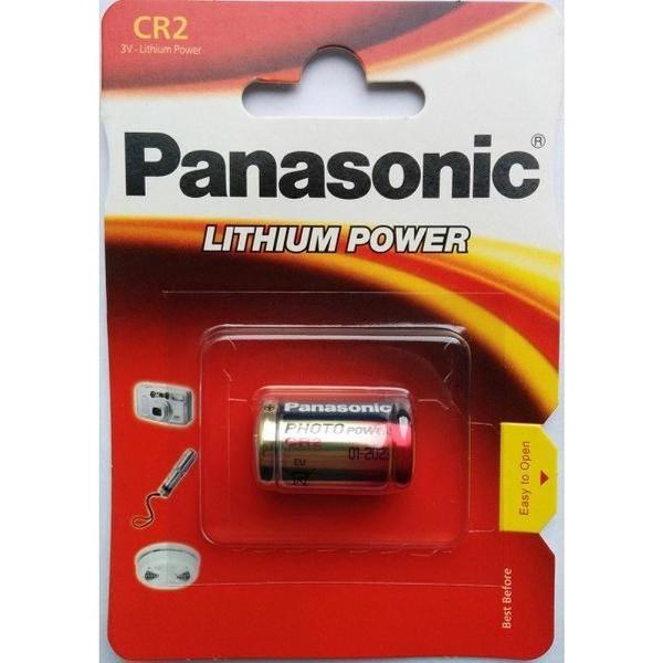 Panasonic 3V Lithium Power CR2 batterij - 1 stuk