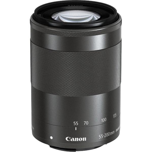Canon EF-M 55-200mm f/4.5-6.3 IS STM - Zwart