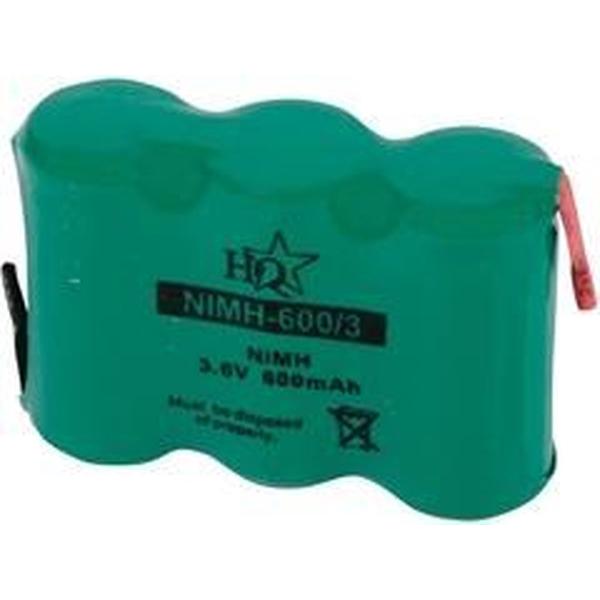 Fixapart NIMH-600/3 Nikkel Metaal Hydride 600mAh 3.6V oplaadbare batterij/accu