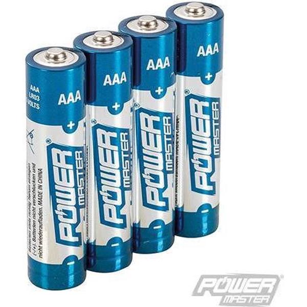 AAA super alkaline batterij LR03, 4 pk.