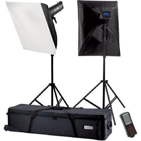 Falcon Eyes Studioflitsset TFK-2600L met LCD Scherm