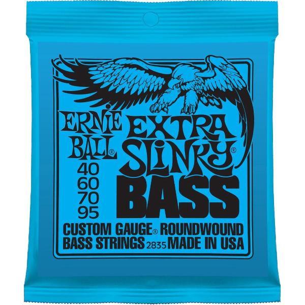Ernie Ball 2835 Extra Slinky Bass Nickel Wound 040 bassnarenset