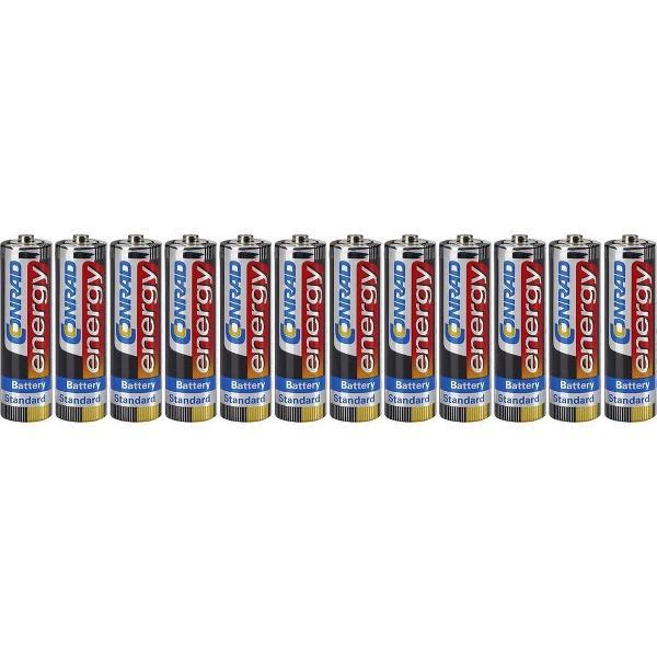 Conrad 650619 household battery Single-use battery AA Zink-carbon 1,5 V