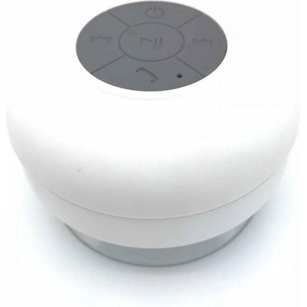 Waterdichte bluetooth speaker | wit
