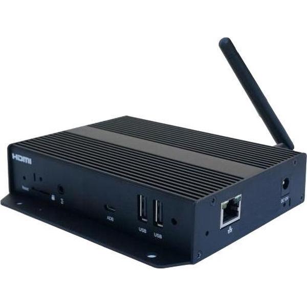 Iadea XMP-6250 digitale mediaspeler 8000 GB Wi-Fi Zwart