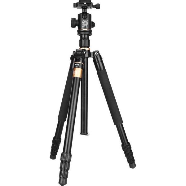 Aluminium Statief & Monopod type Q222 TWIST + QZSD-02 Balhoofd