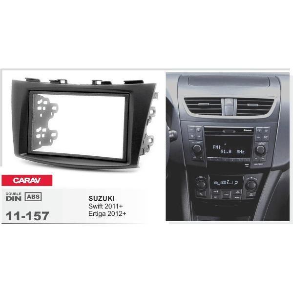 2-DIN SUZUKI Swift 2011+, Ertiga 2012+ afdeklijst / installatiekit Audiovolt 11-157