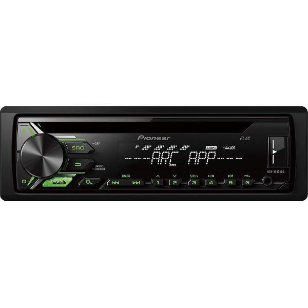 Pioneer DEH-1900UBG - Autoradio - CD speler - USB - Groen verlicht