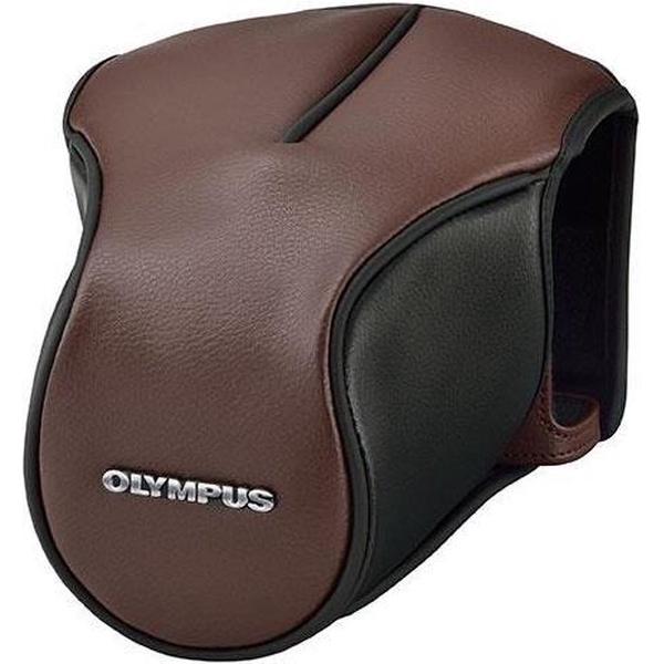 Olympus Case - CS-46FBC - Bruin leer