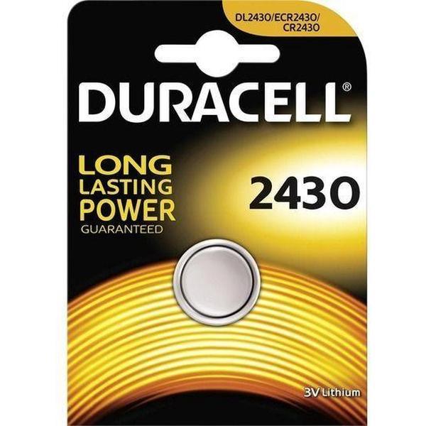 Duracell 2430 CR2430 DL2430 3v Lithium Batterij- 10 stuks