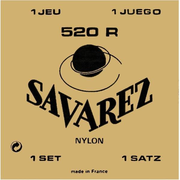 Savarez 520R Klassieke gitaar snaren ,snaren 520R rood High Tension
