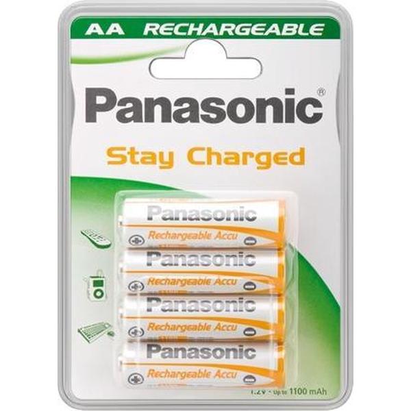 Wentronic AA 1.1Ah NiMH 4-BL Panasonic Nikkel-Metaalhydride (NiMH)