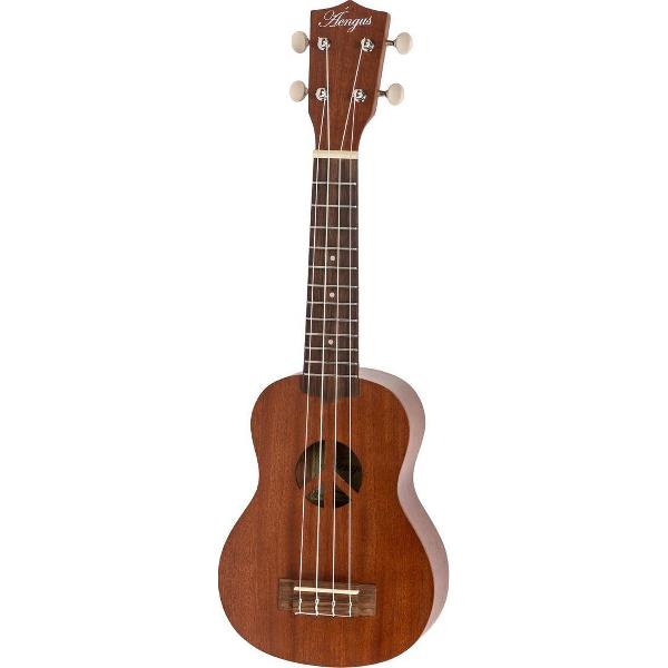 Sopraan Ukelele Peace - Soprano Ukulele Mahogany