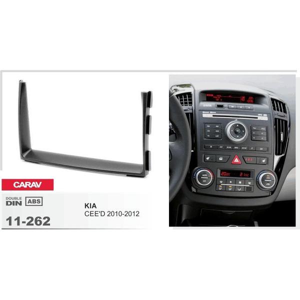 2-DIN KIA CEE'D 2010-2012 afdeklijst / installatiekit Audiovolt 11-262