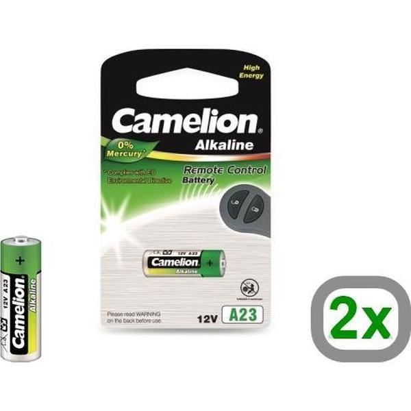2 Stuks - Camelion A23 23A 12V L1028F Alkaline batterij