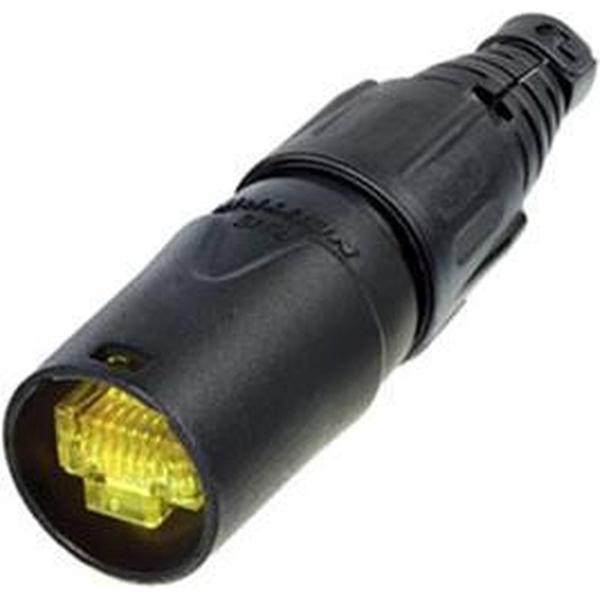 Velleman NEUTRIK - ETHERCON - ZWART - KABELBEHUIZING MET TULE EN TREKONTLASTING (NE8MX-B)