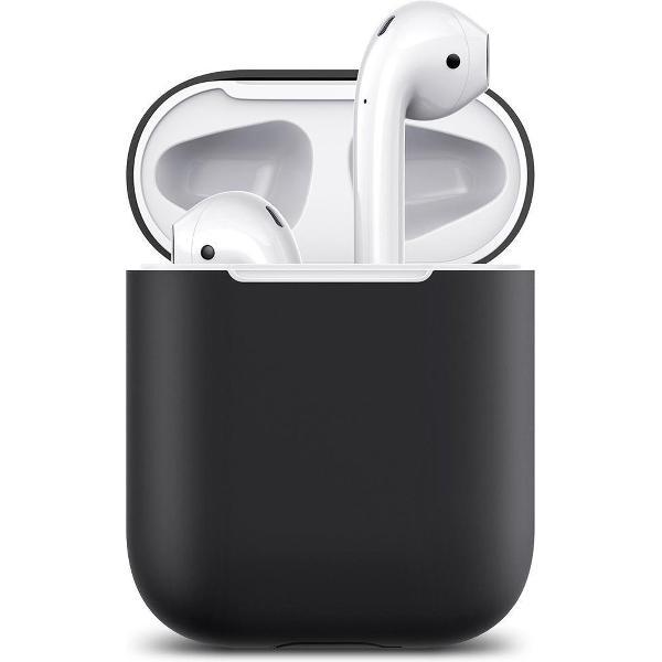 Hoesje / case / beschermhoesje geschikt voor Apple Airpods (gen. 1 &2) - ESR - Zeer mooi ontworpen hoesje, kwalitatief – Breeze– geschikt voor draadloos opladen & met led indicator opening – Zwart