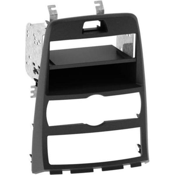 2-DIN paneel Hyundai Genesis 2011 -> met pocket Automatic climate control zwart