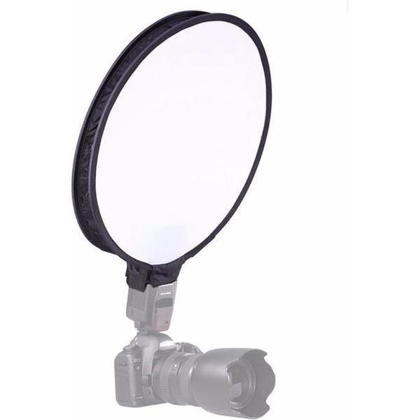 40cm Opvouwbare Softbox Flits Diffuser voor reportageflitser