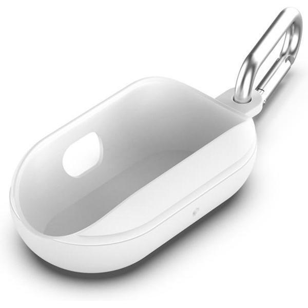 KELERINO. Hoesje voor Samsung Galaxy Buds - Half Open - Wit