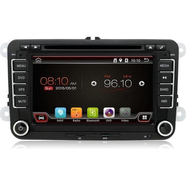 Android 6.0 DVD navigatie radio 7” VW Volkswagen Golf Touran Polo Passat, GPS, Wifi, Mirror link, OBD2, Bluetooth, 3G/4G