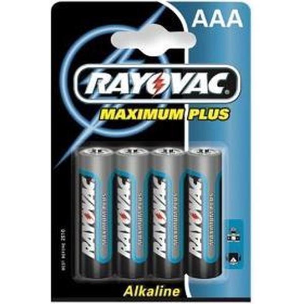 Rayovac AAA Maximum Plus Batterijen