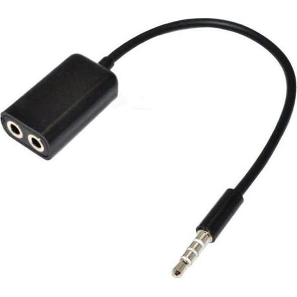 Audio splitter- Hoofdtelefoon Headphone splitter 3,5 mm Jack