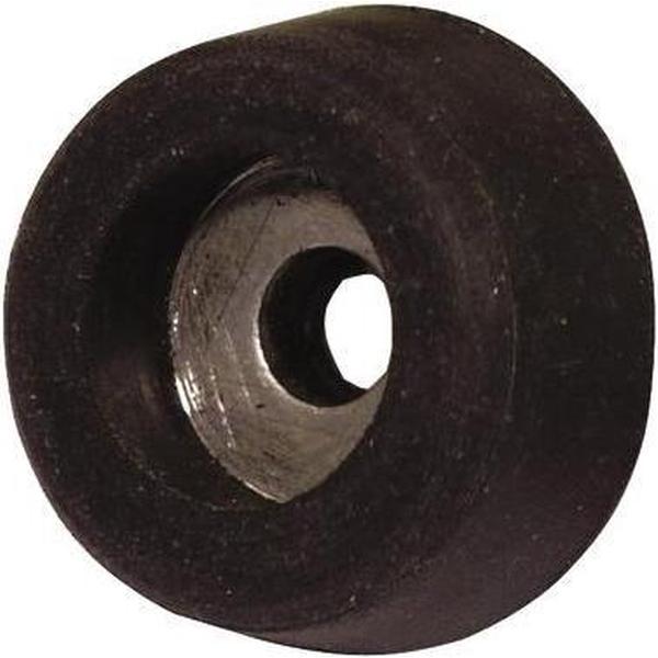 ROADINGER Rubber Foot,diameter 25mm steel ring