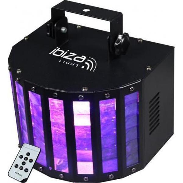 Ibiza Light - 6-KLEURIG LED BUTTERFLY EFFECT MET AFSTANDSBEDIENING