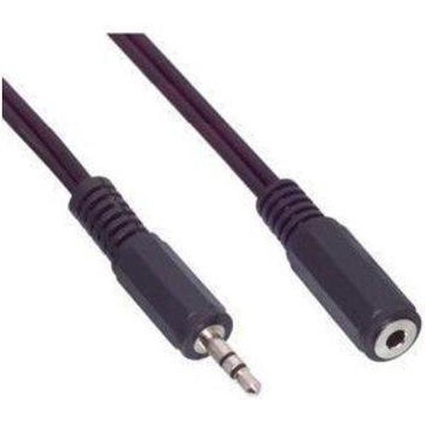 3.5mm Jack Male naar 3.5mm Jack Female Kabel