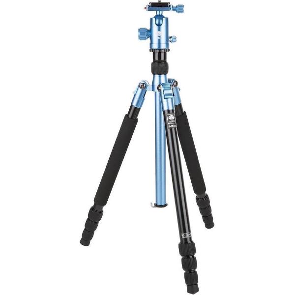 Sirui T-004X tripod Digitaal/filmcamera 3 poot/poten Blauw