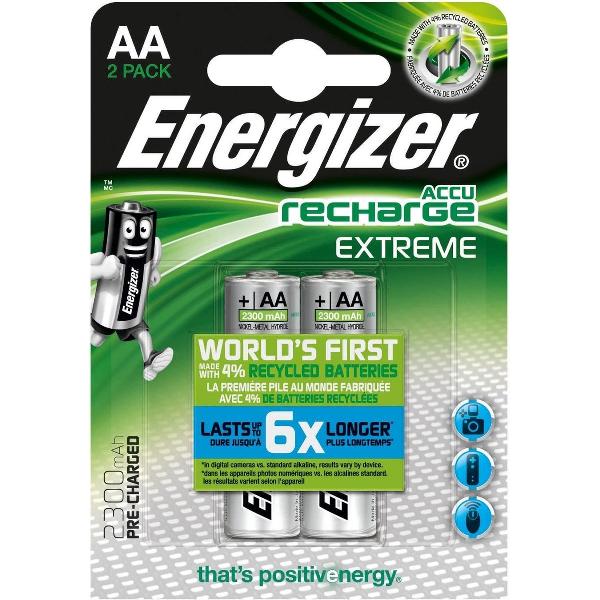 Energizer ENR Recharge Extreme 2300 AA BP2