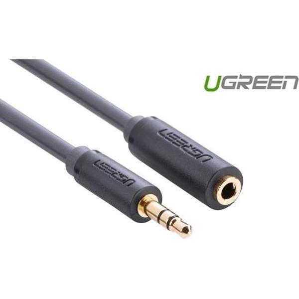 3.5mm Audio Jack verlengkabel M naar F 2M Grijs
