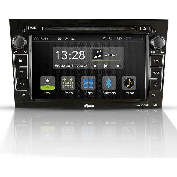 Radical R-C10OP2 Pasklare Android autoradio voor Opel Astra H, Corsa D, Zafira B, Antara.